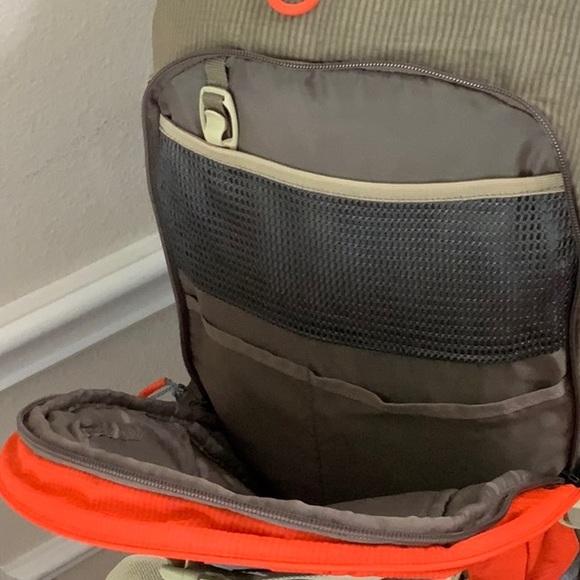 Jansport MAZAMA backpack - Slate Grey/Orange Ember - Picture 8 of 15